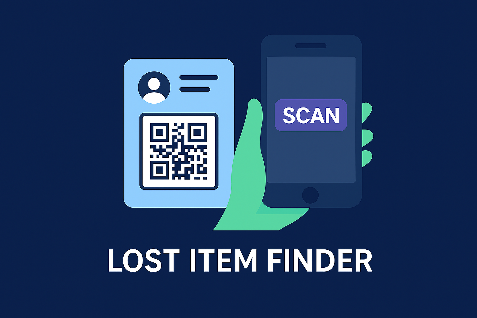 ID card with QR code